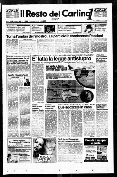 Il Resto del Carlino : giornale dell'Emilia